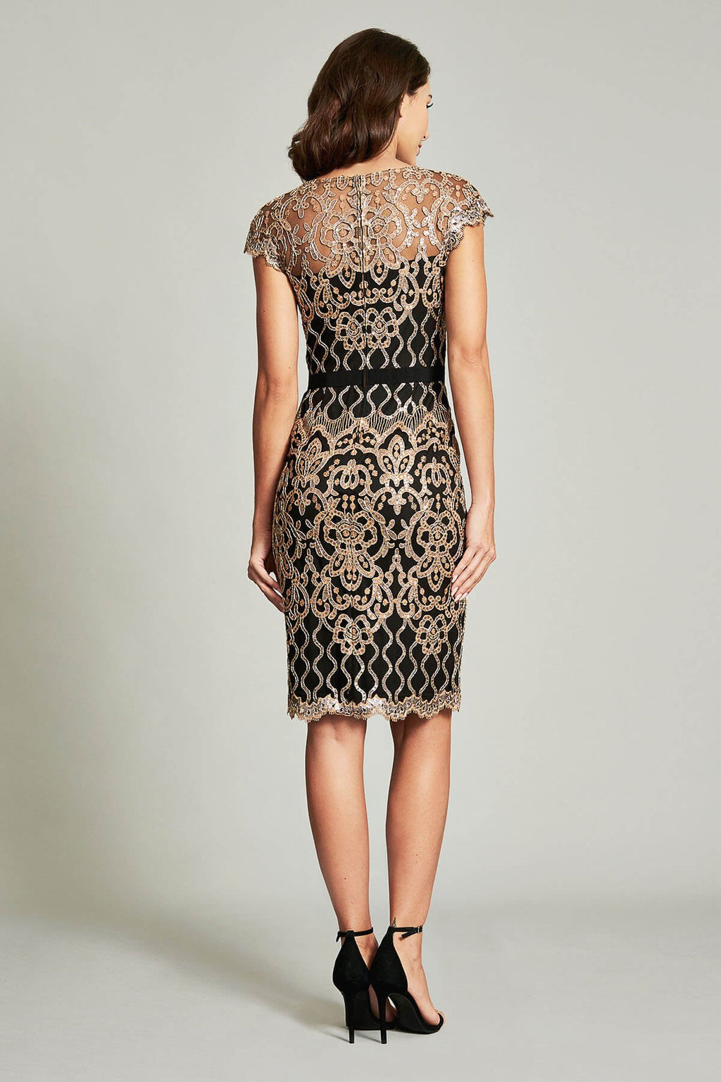 Miranda Sequin Embroidered Dress