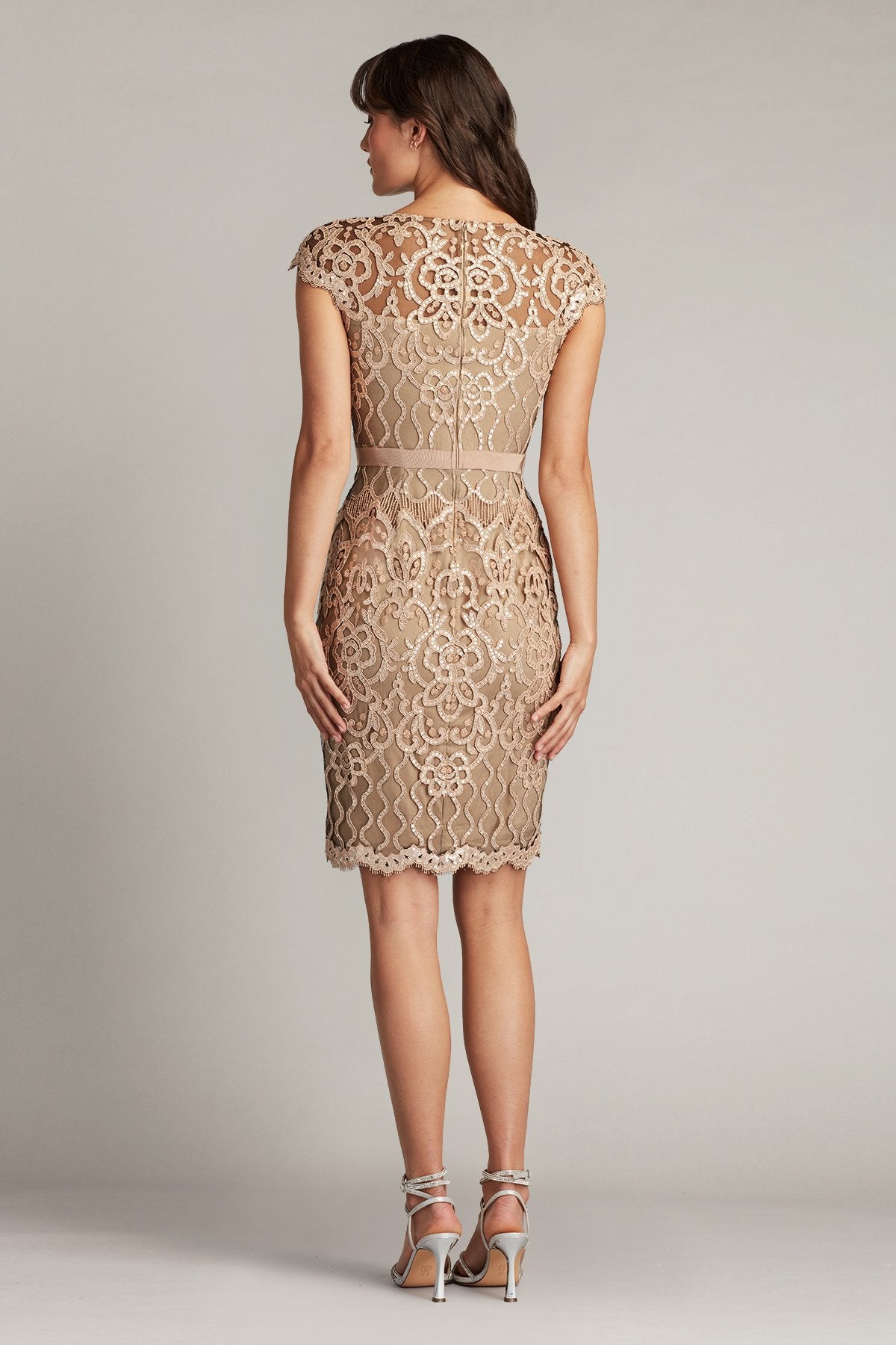 Miranda Sequin Embroidered Dress