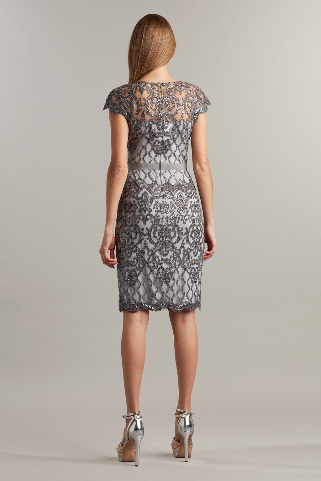 Miranda Sequin Embroidered Dress