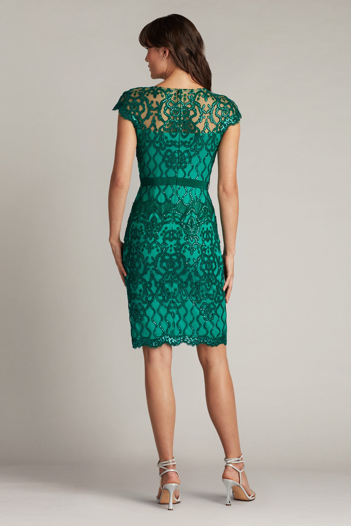 Miranda Sequin Embroidered Dress