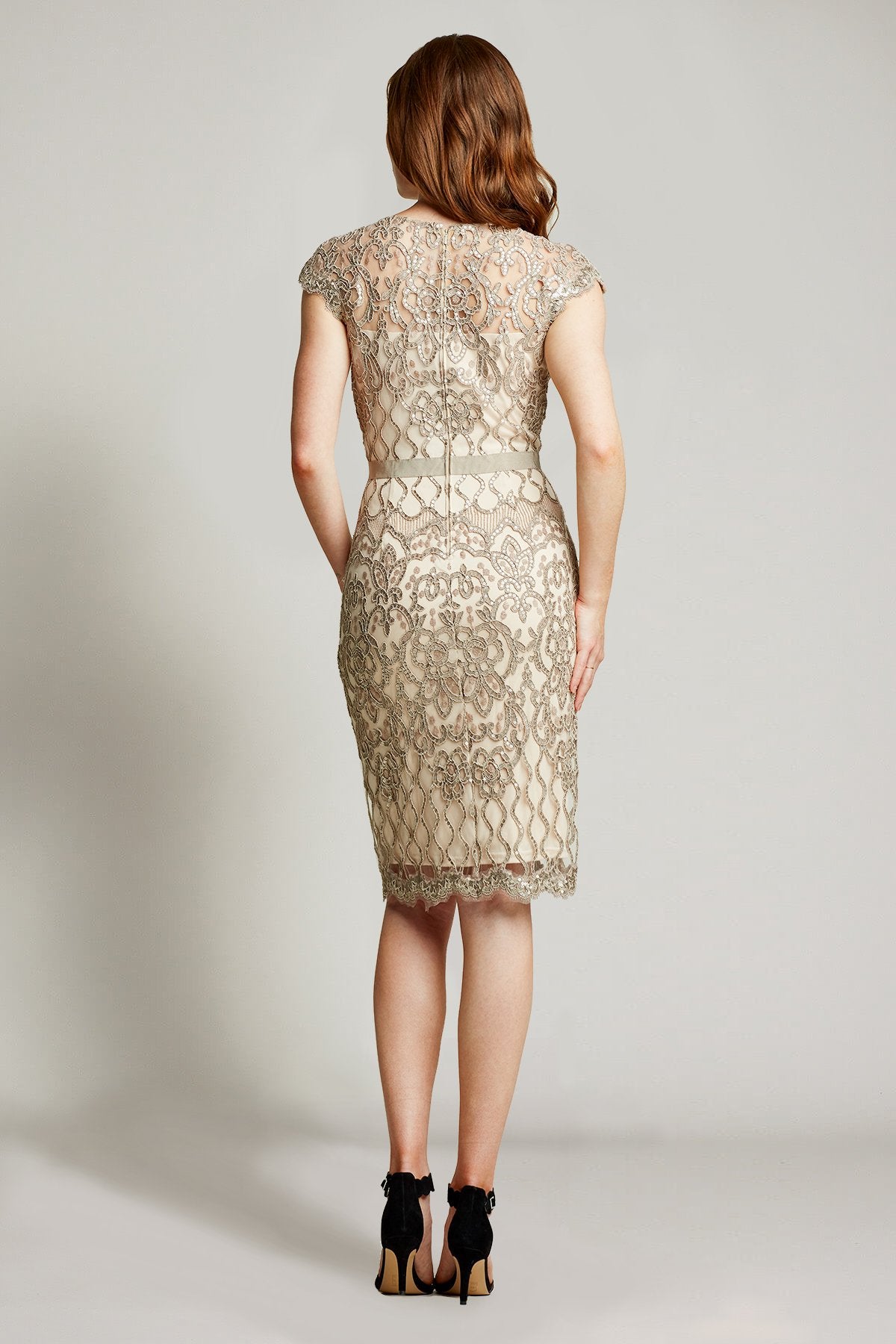 Miranda Sequin Embroidered Dress