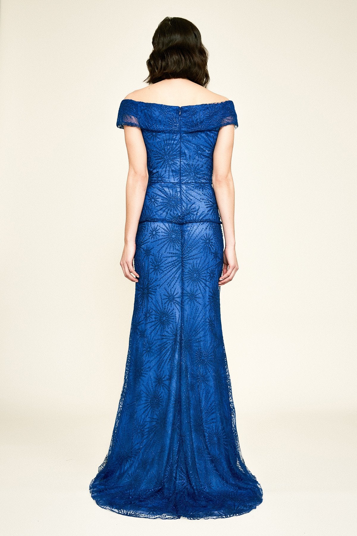 Tadashi Shoji - Payette Embroidered Tulle Gown
