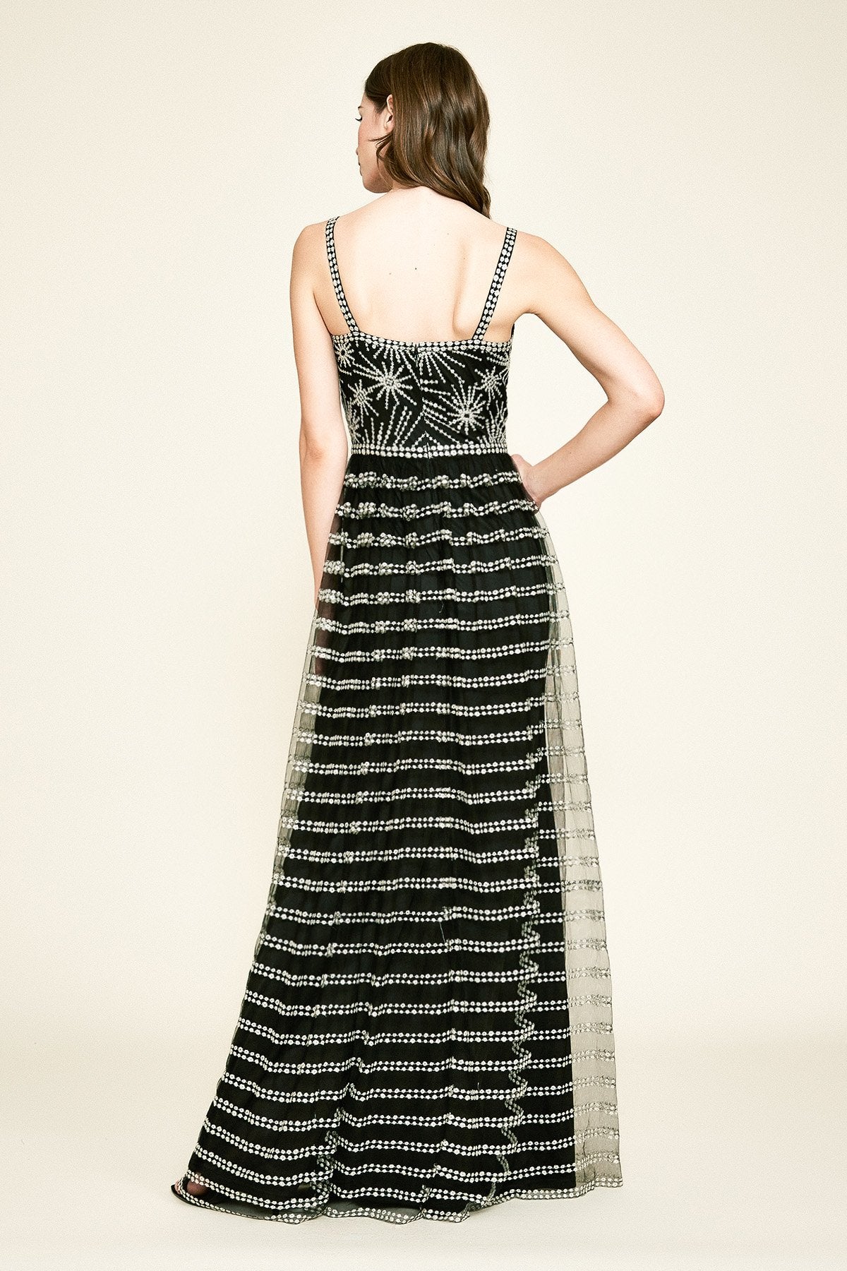 Tadashi Shoji - Endeavor Embroidered Strap Gown