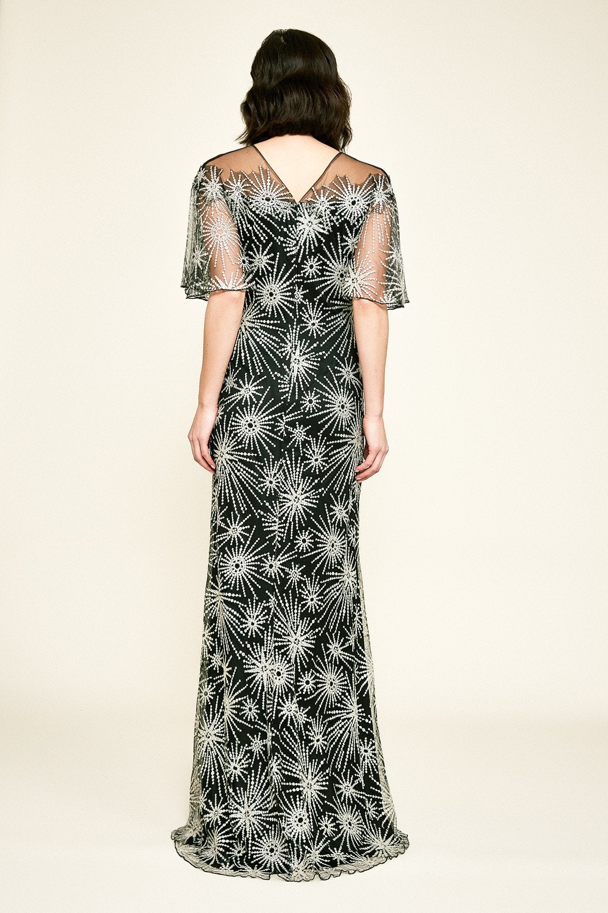 Tadashi Shoji - Musca Embroidered Gown