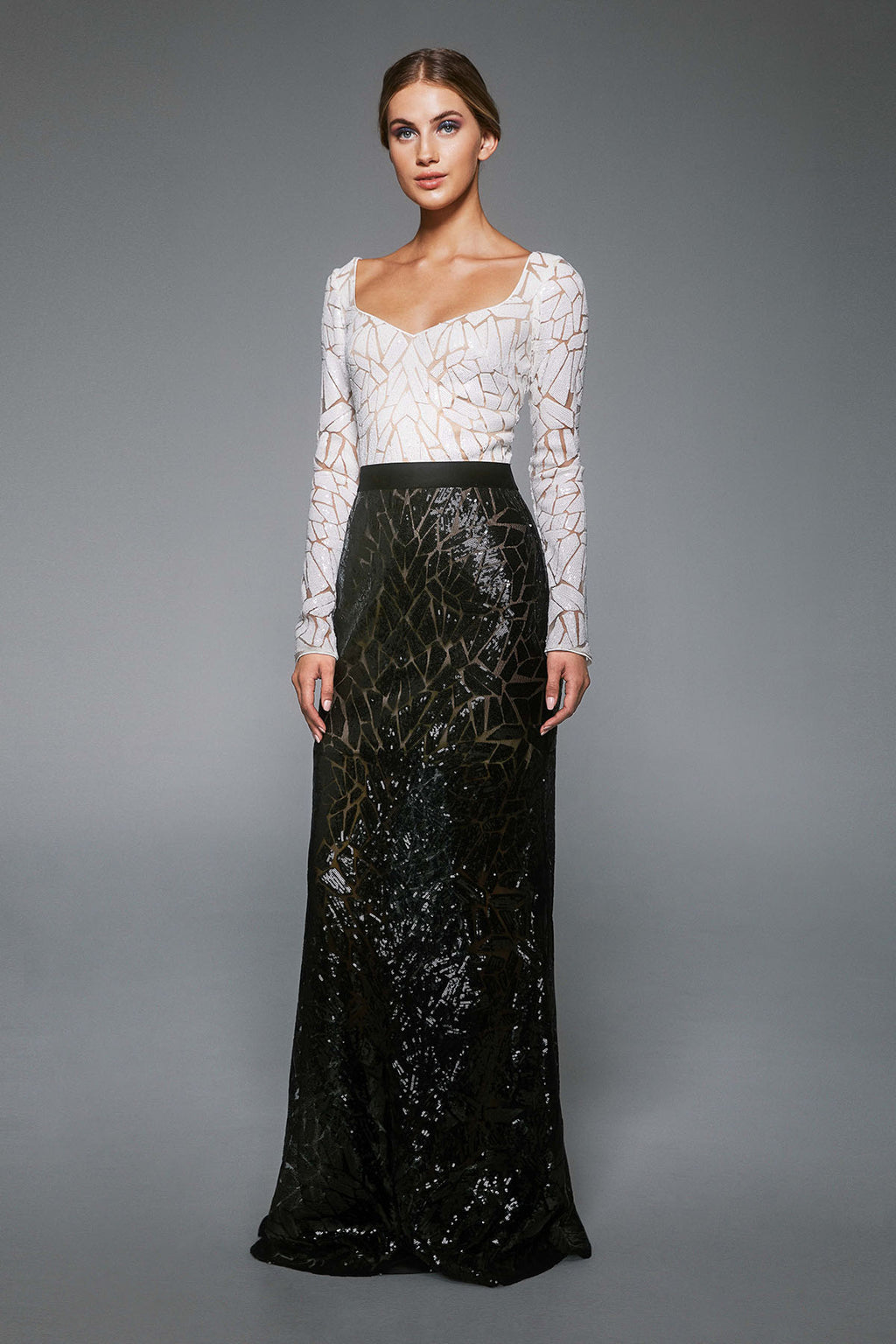 Tadashi Shoji - Zena Sequin Gown