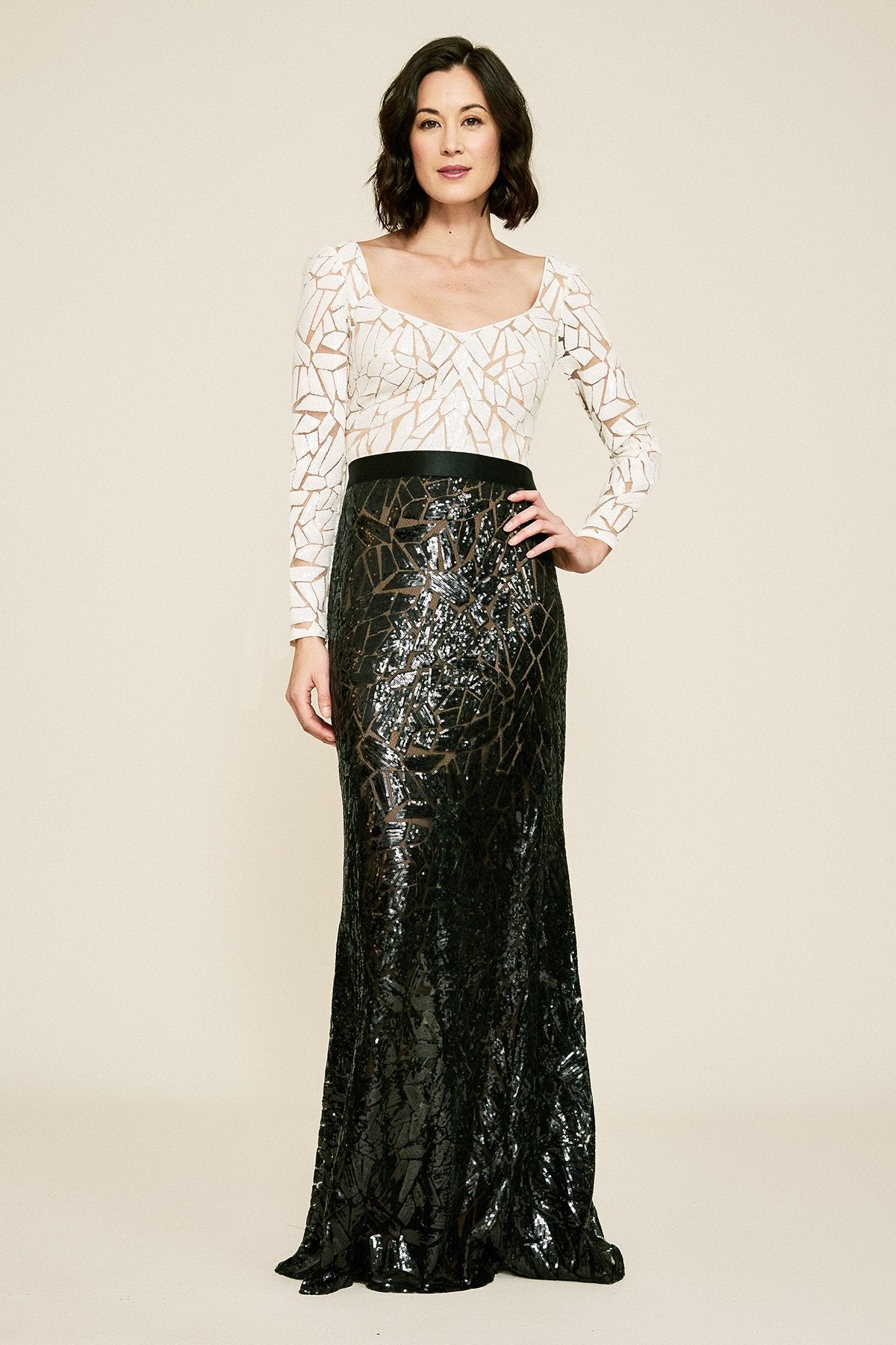 Tadashi Shoji - Zena Sequin Gown