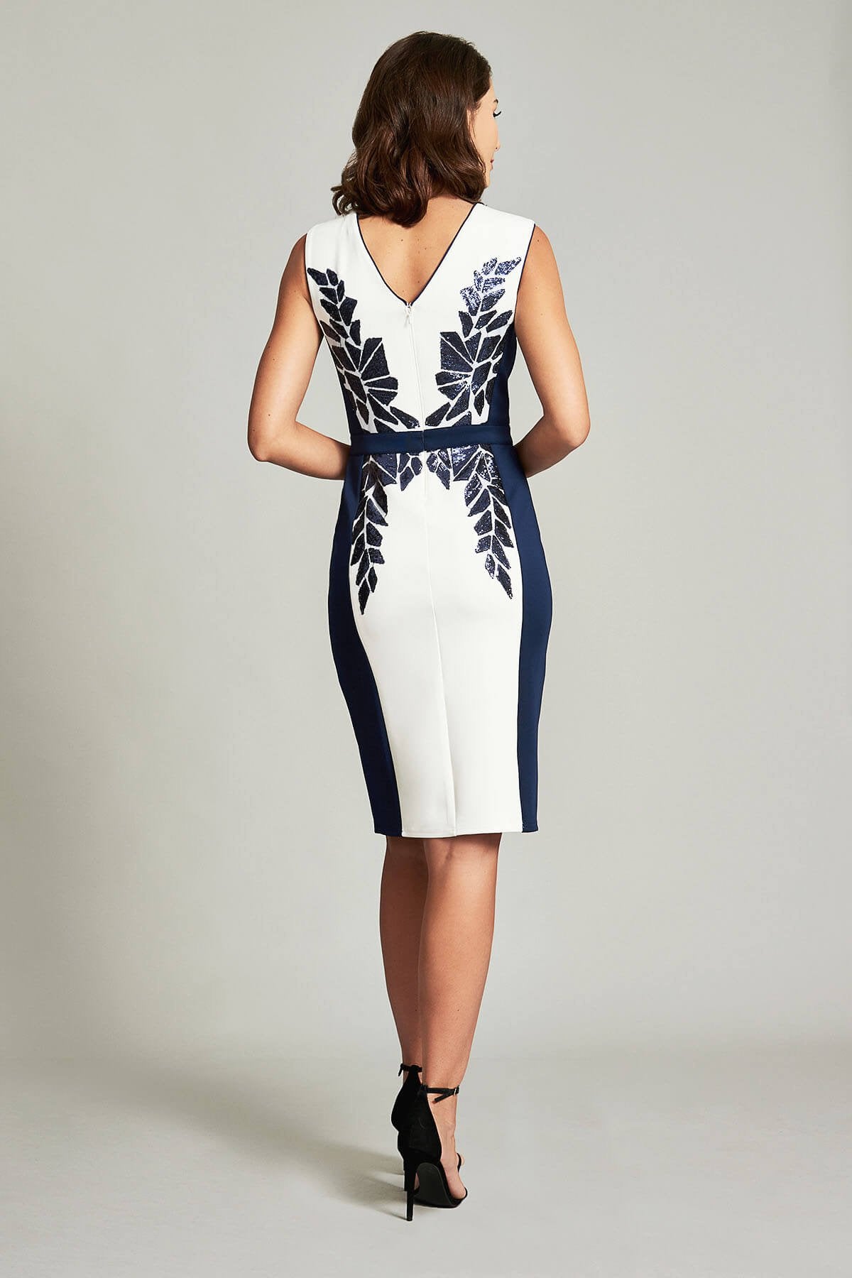 Bassett Sequin Neoprene Dress