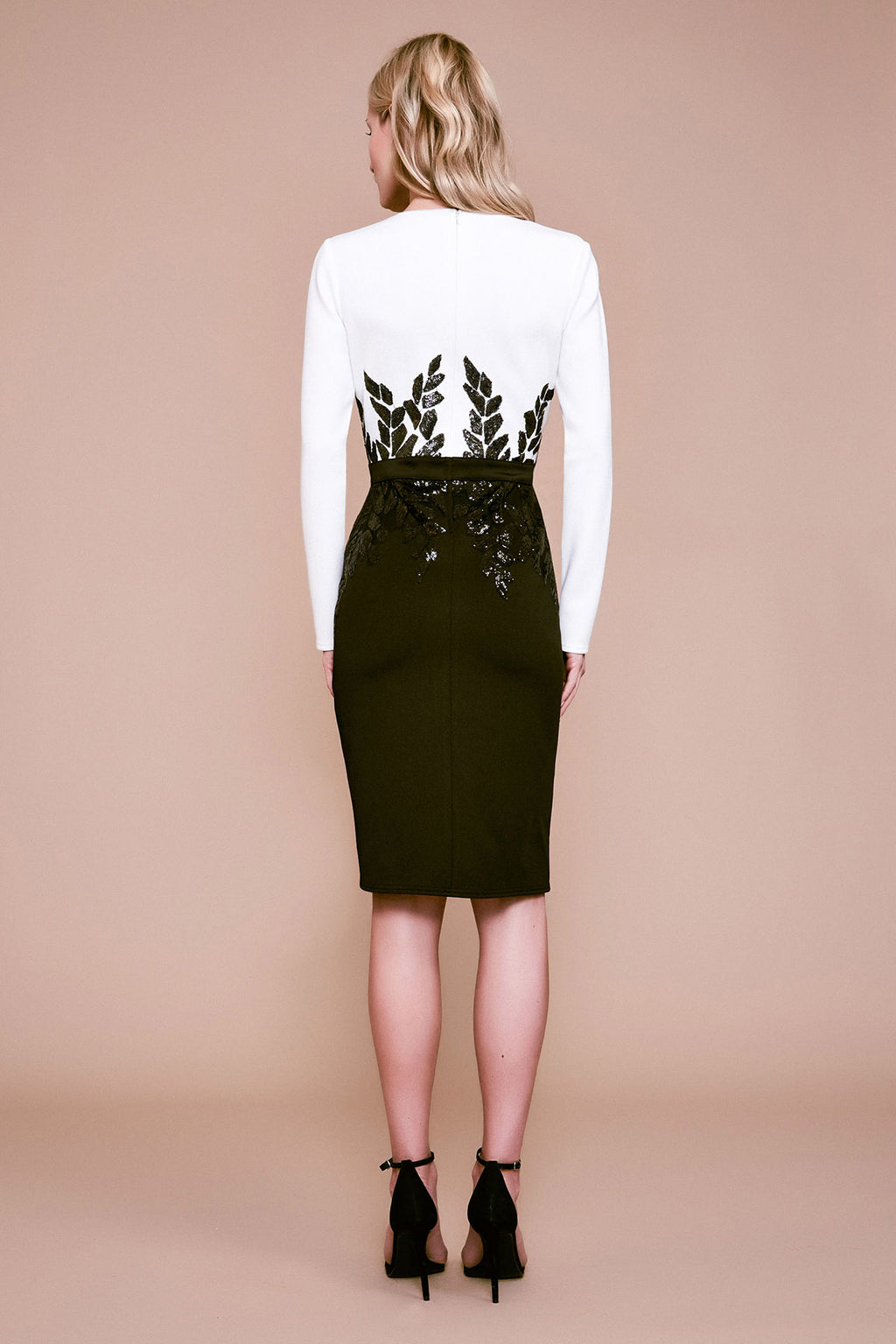 Tadashi Shoji - Birch Neoprene Sequin Dress