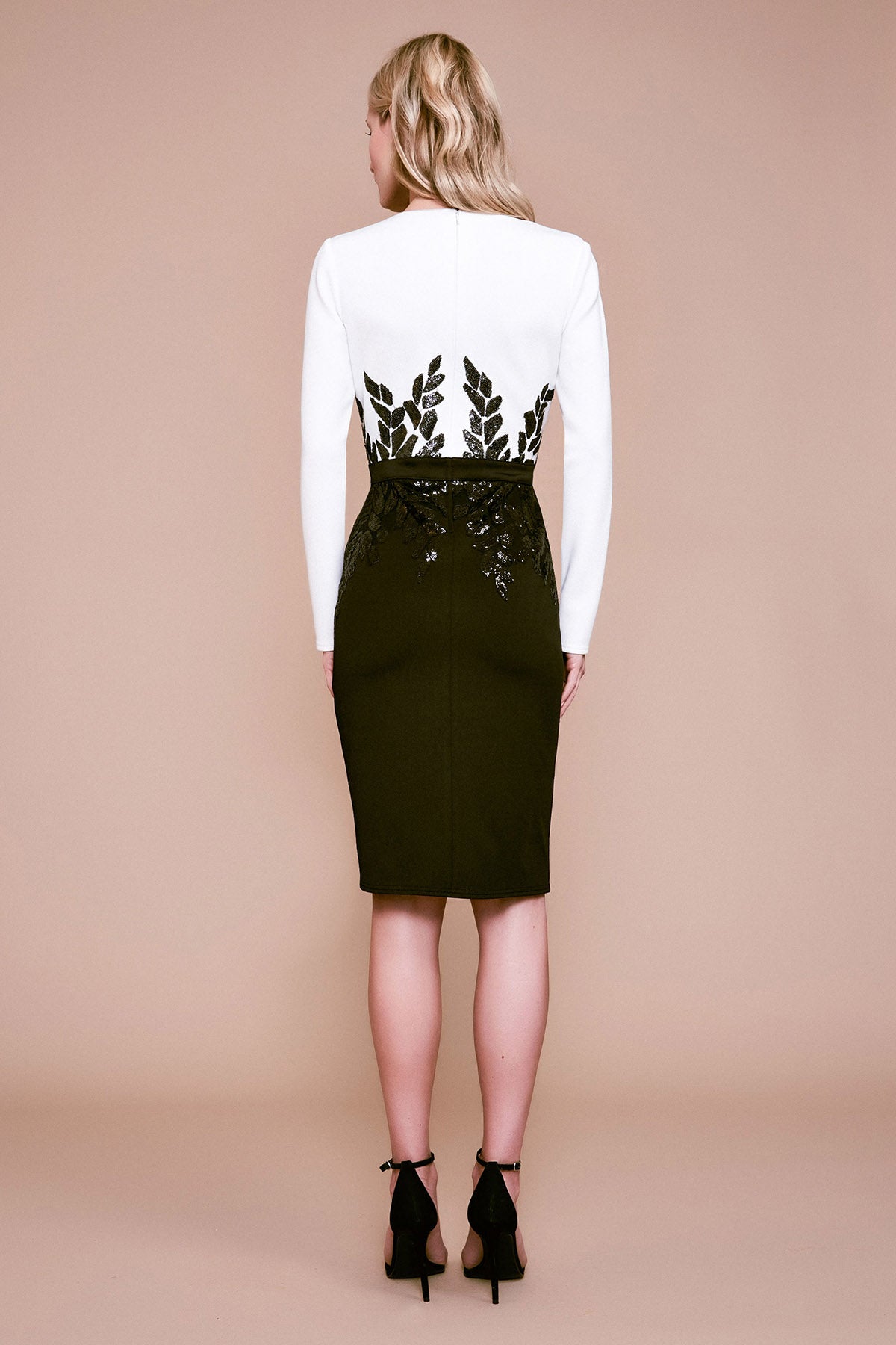 Tadashi Shoji - Birch Neoprene Sequin Dress