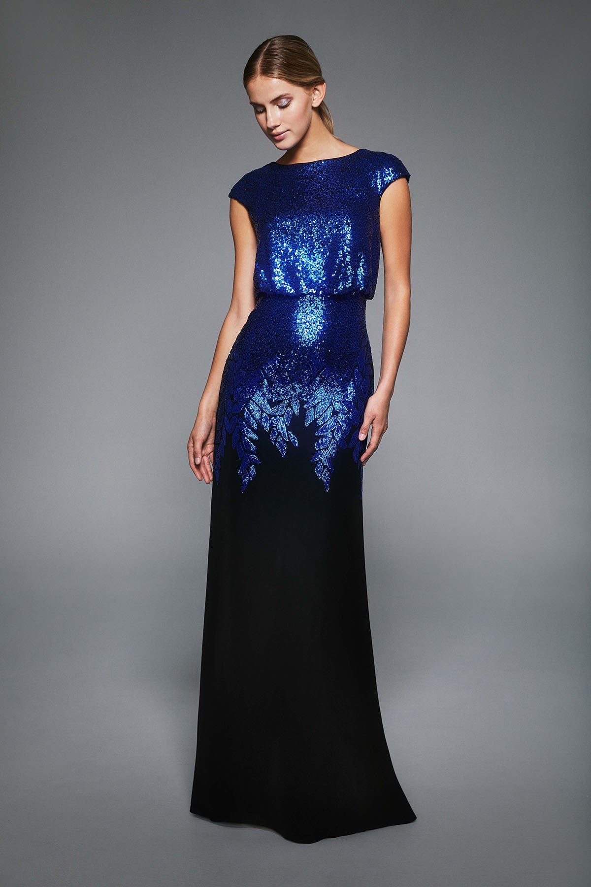 Tadashi Shoji - Corona Sequin Gown