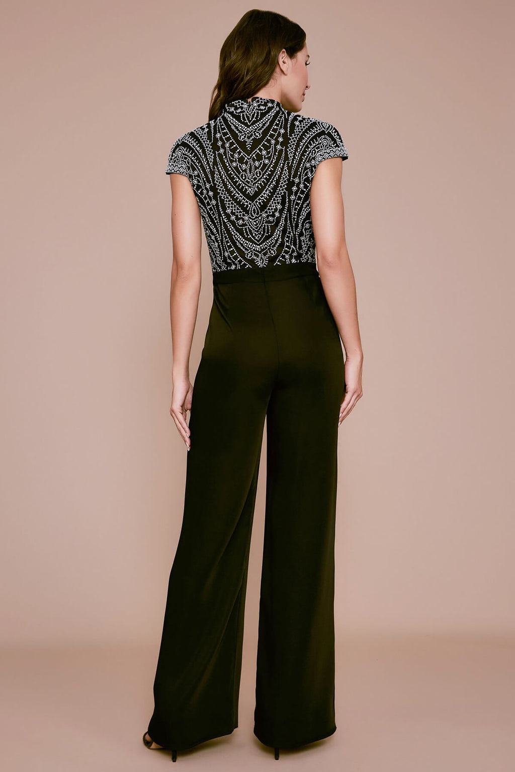 Tadashi Shoji - Kiri Dotted Embroidered Jumpsuit