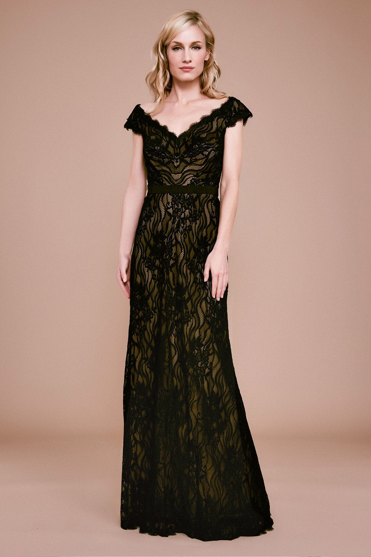 Vorona Lace Motif Gown