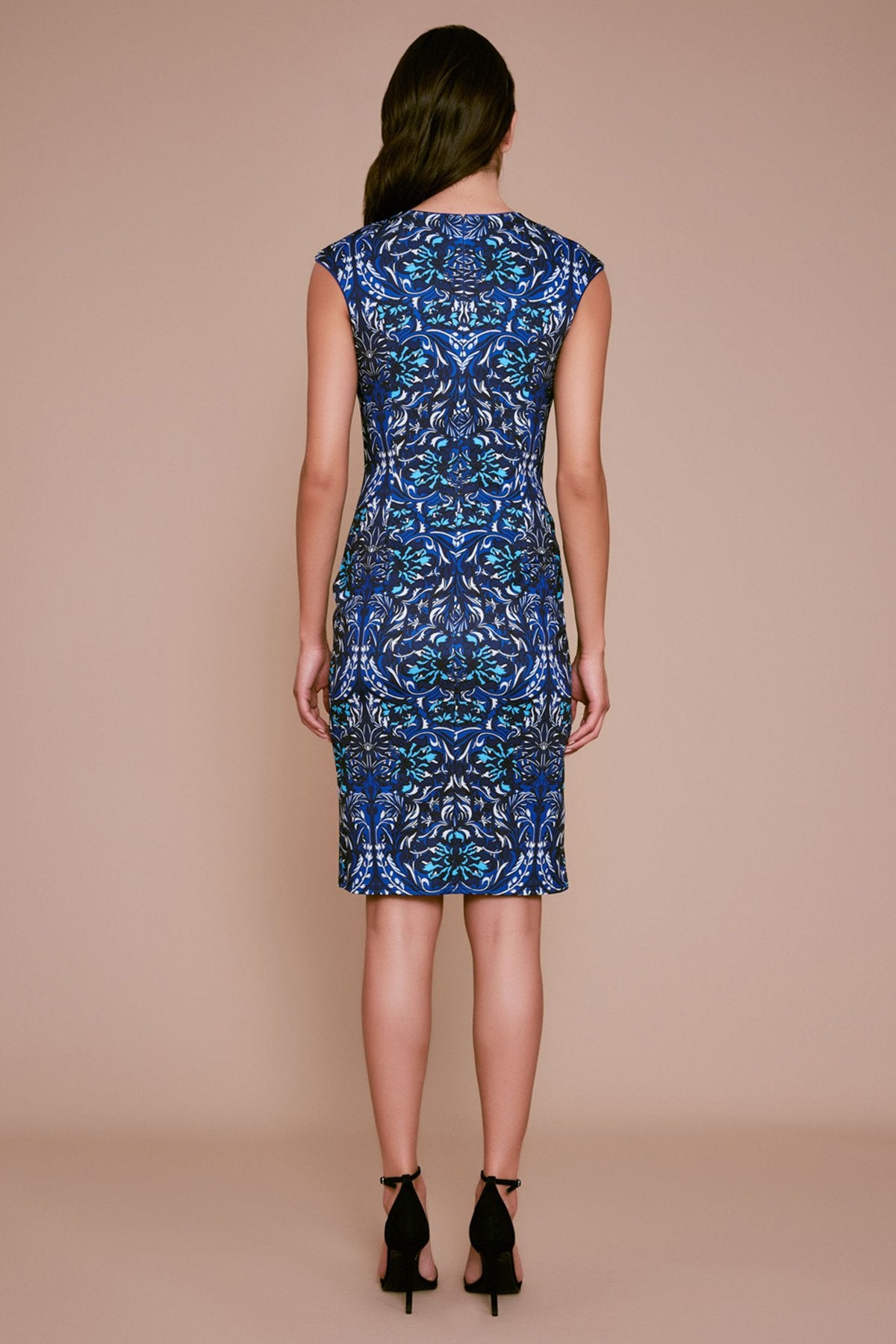 Reed Printed Neoprene Dress
