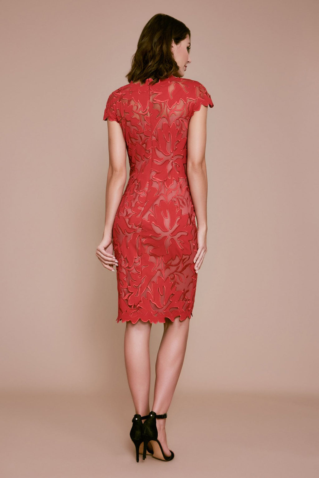 Lupine Floral Applique Dress