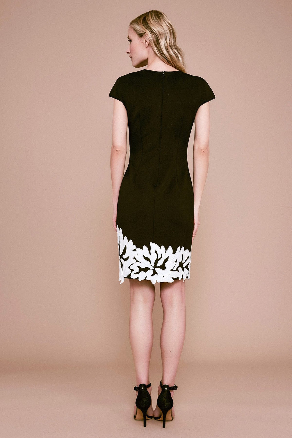 Tadashi Shoji - Amaya Embroidered Neoprene Dress