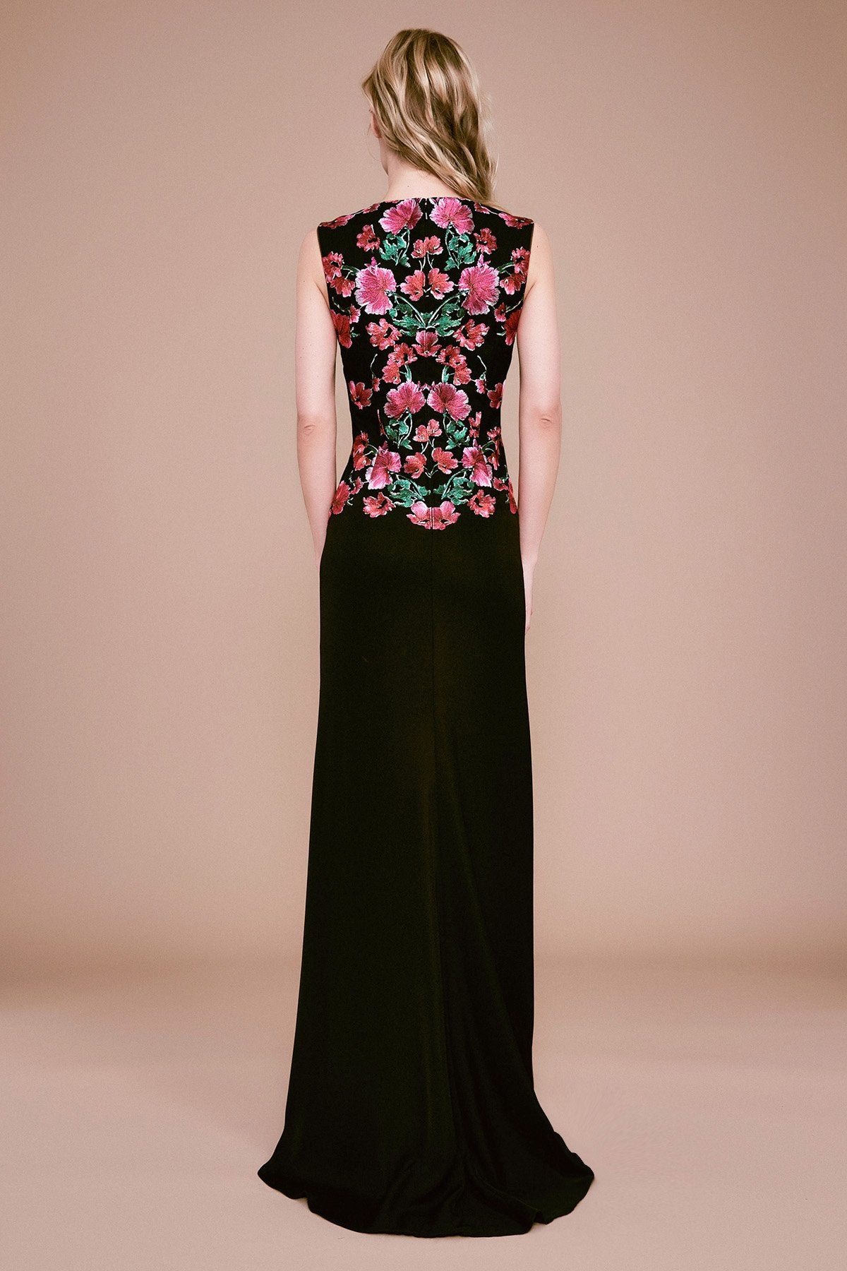Tadashi Shoji - Samar Floral Embroidered Lace Gown