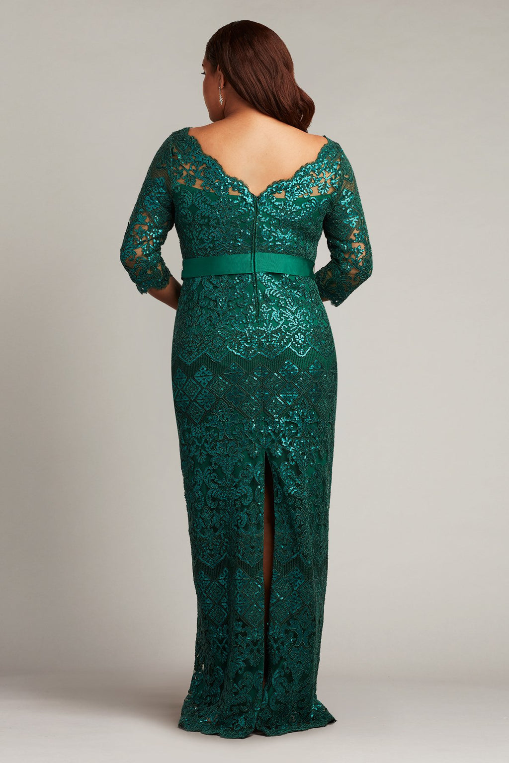Waverly Sequin Embroidered Gown - PLUS SIZE