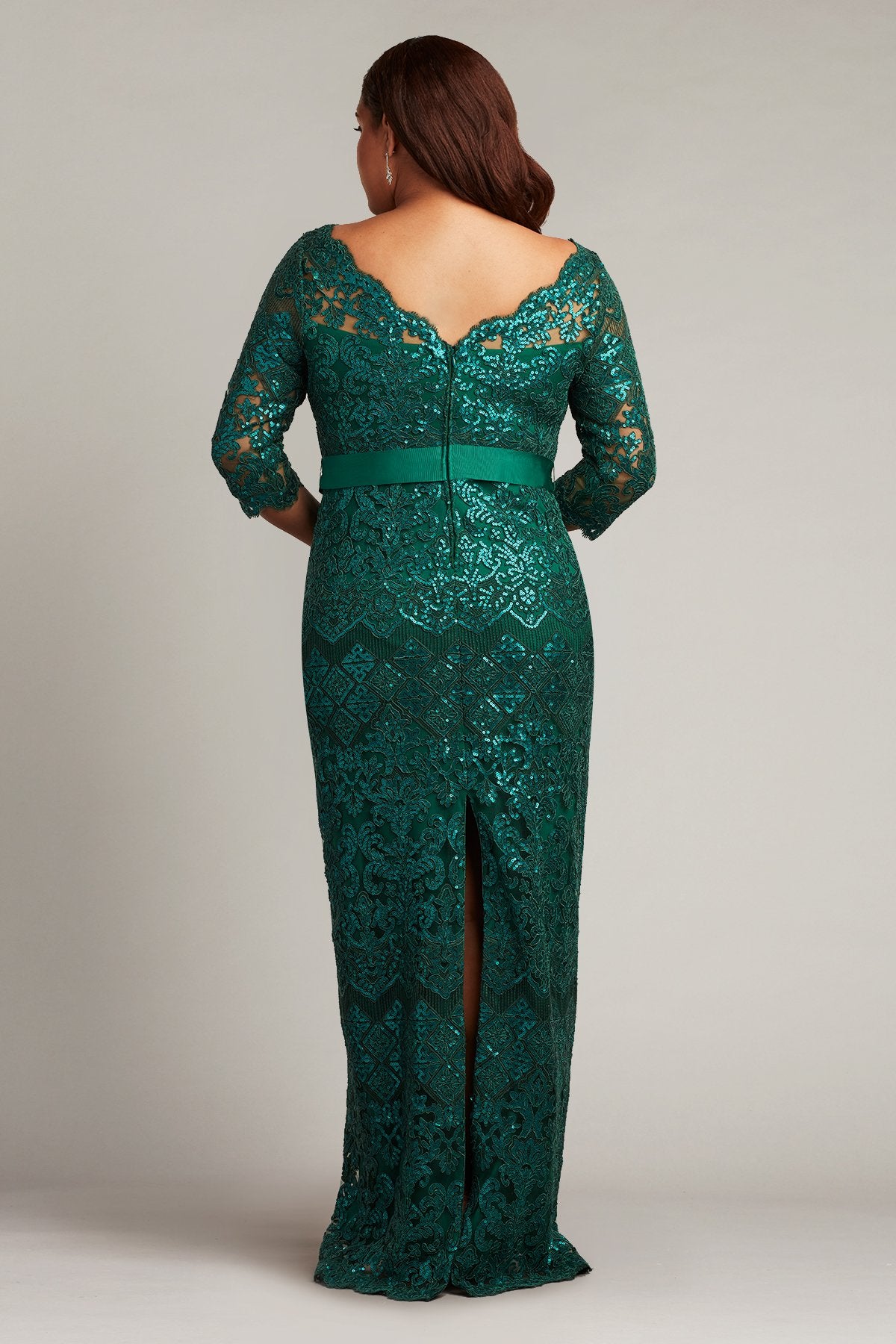 Waverly Sequin Embroidered Gown - PLUS SIZE