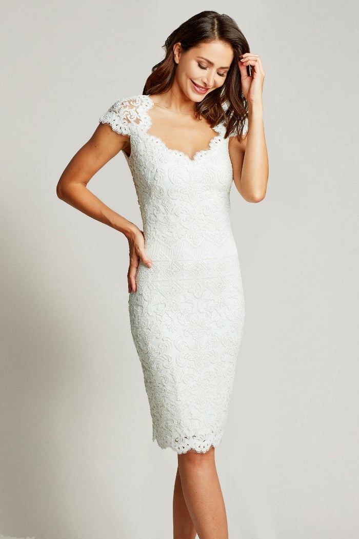 Tadashi Shoji - Canna Sequin Embroidered Dress
