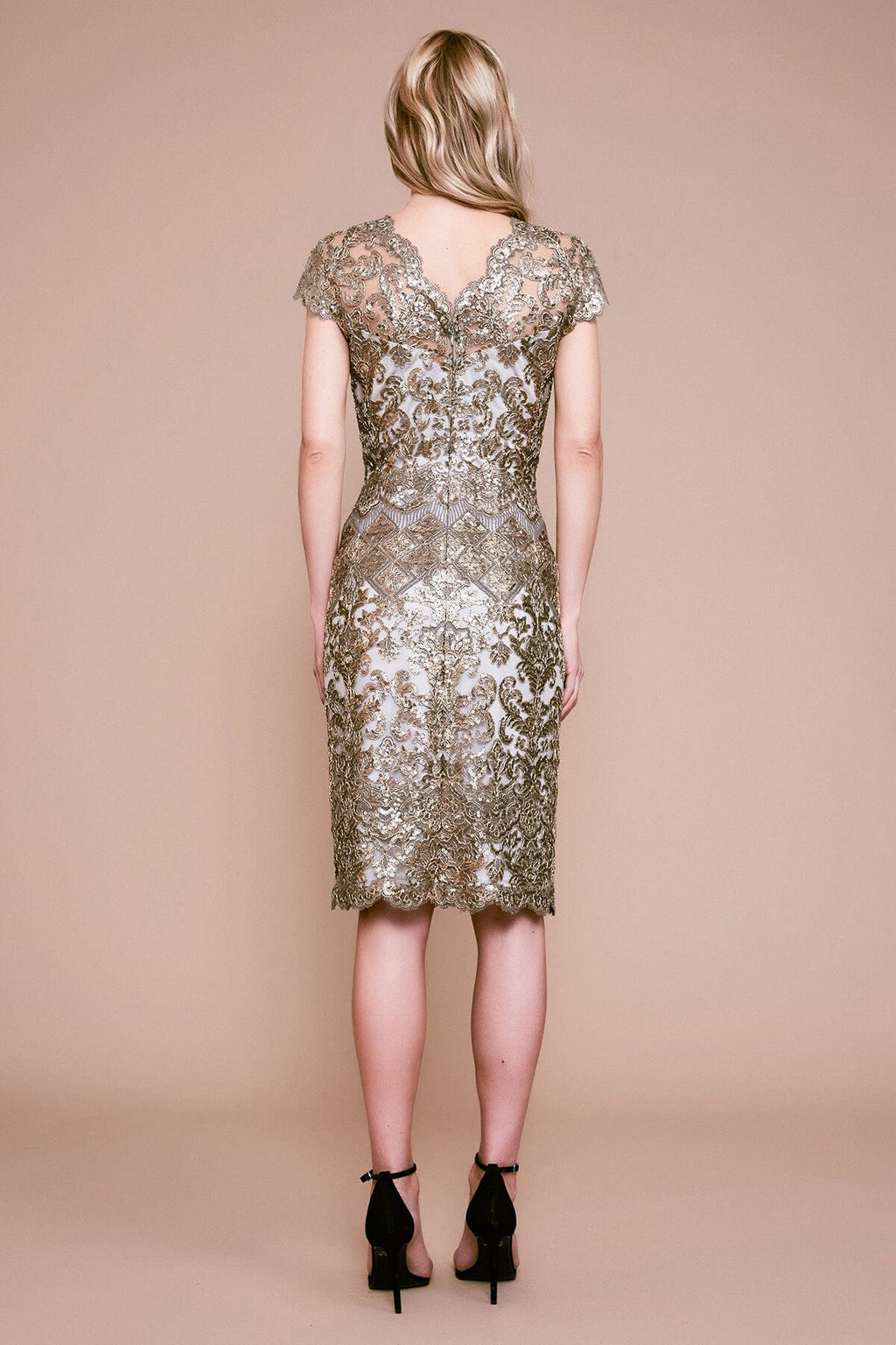 Canna Sequin Embroidered Dress
