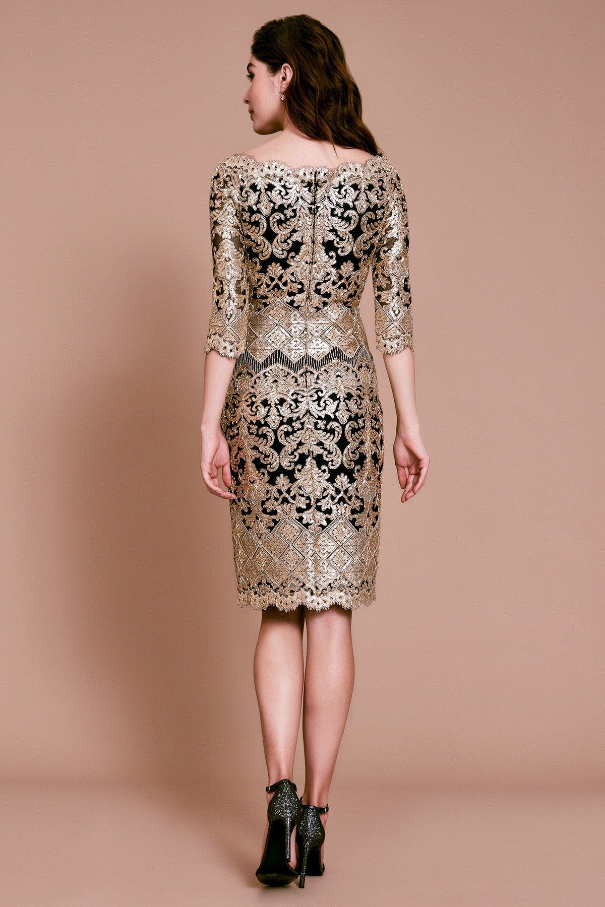 Sopheary Embroidered Sheath Dress