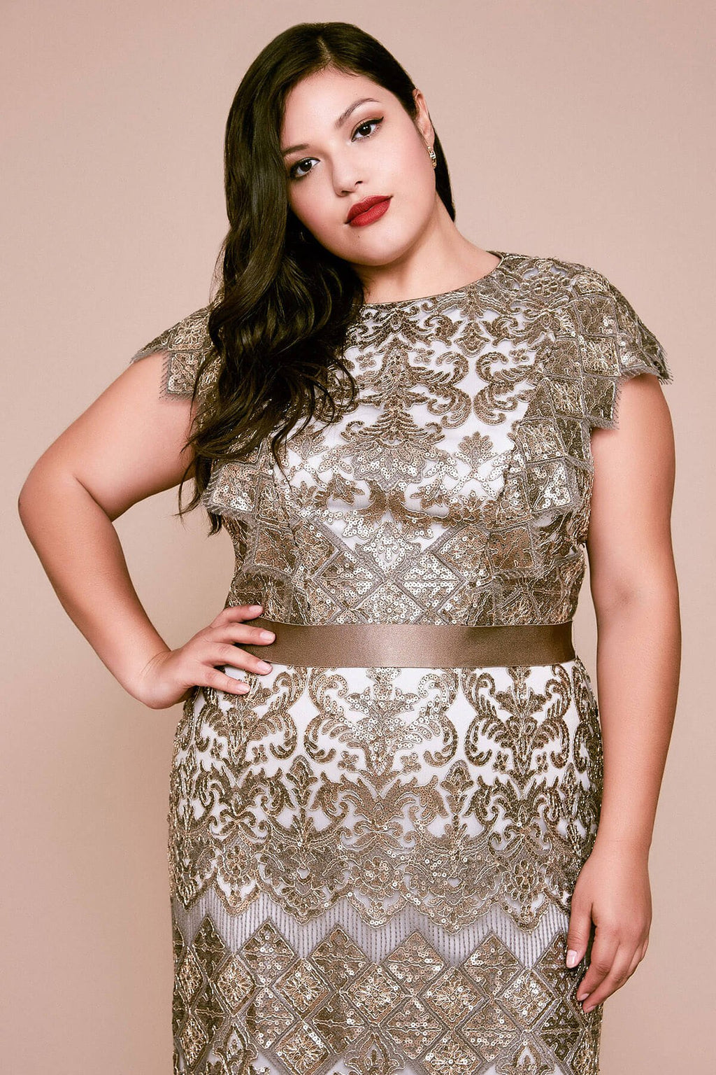 Tadashi Shoji - Nishay Gown - PLUS SIZE
