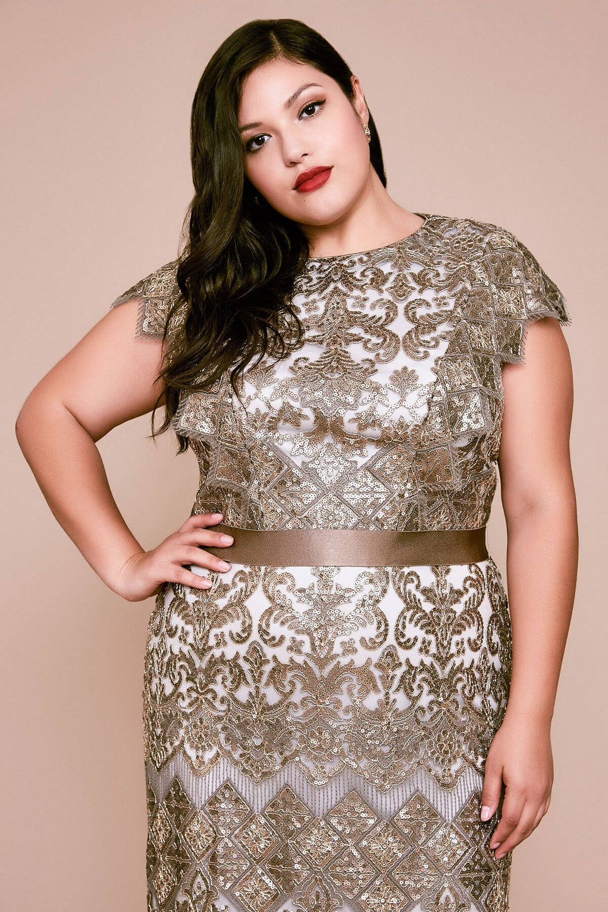 Tadashi Shoji - Nishay Gown - PLUS SIZE