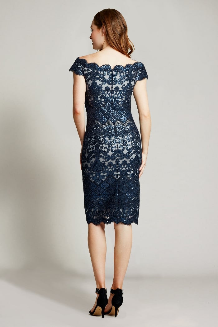 Nam Sequin Embroidered Dress
