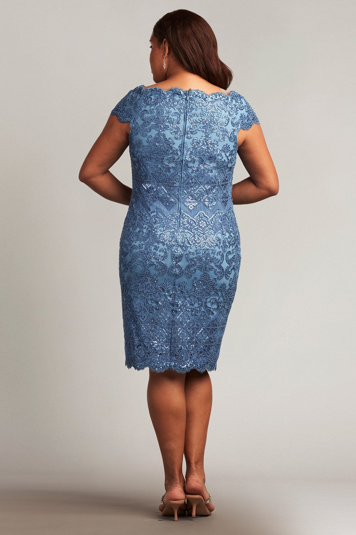 Nam Sequin Embroidered Dress - PLUS SIZE