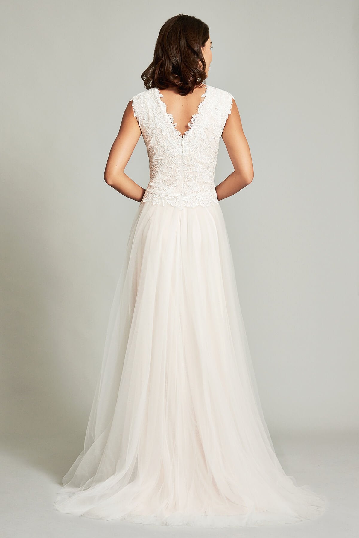 Ripley Sleeveless Full Skirt Gown
