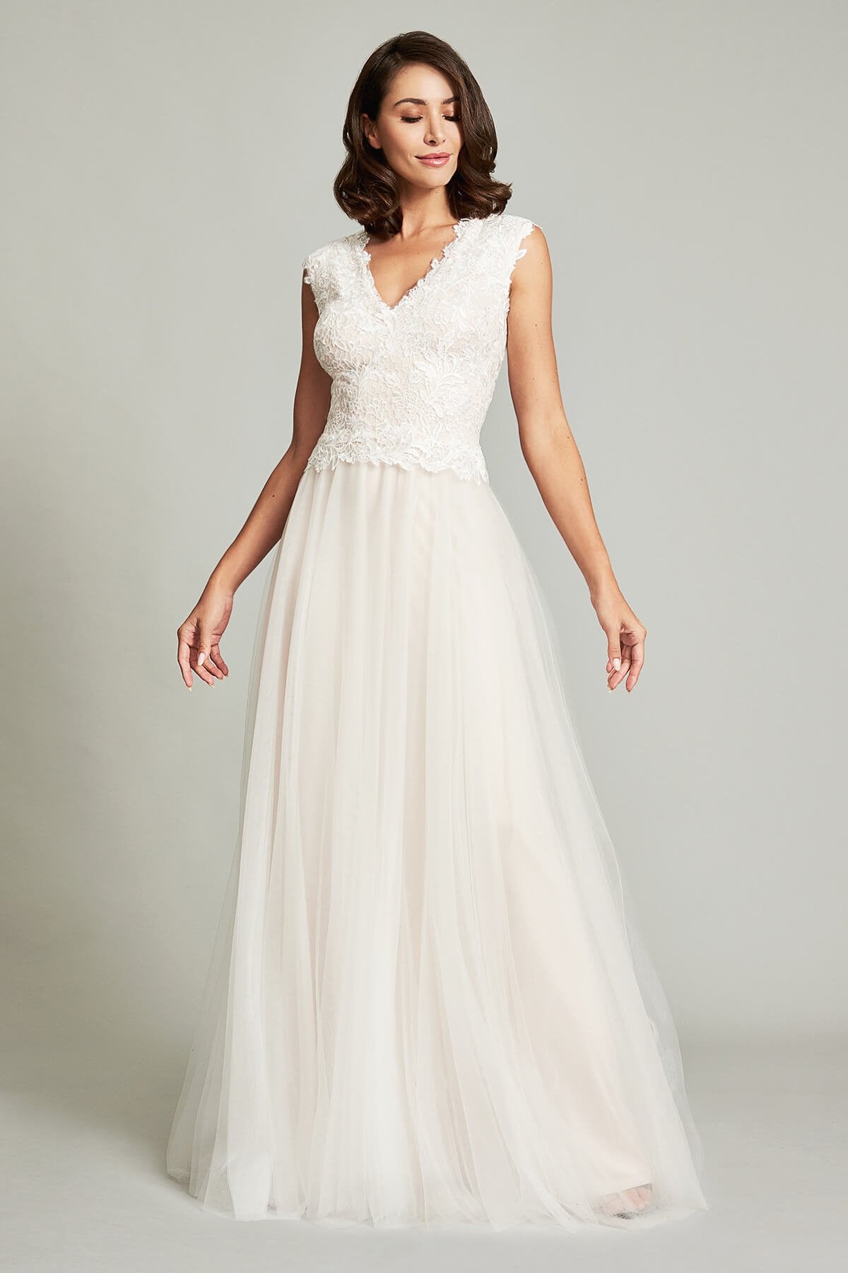 Ripley Sleeveless Full Skirt Gown