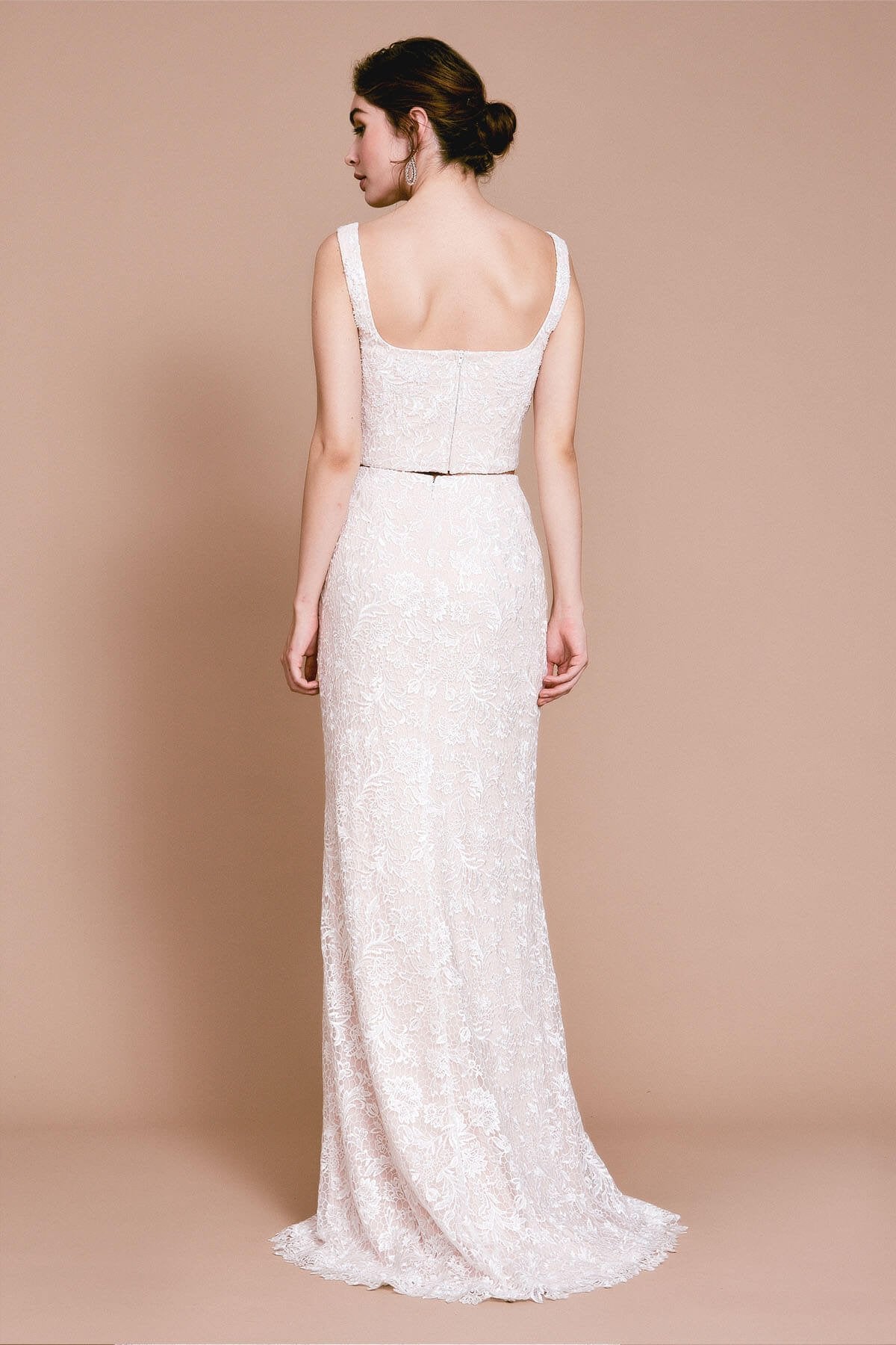 FESTON EMBROIDERED TULLE SKIRT