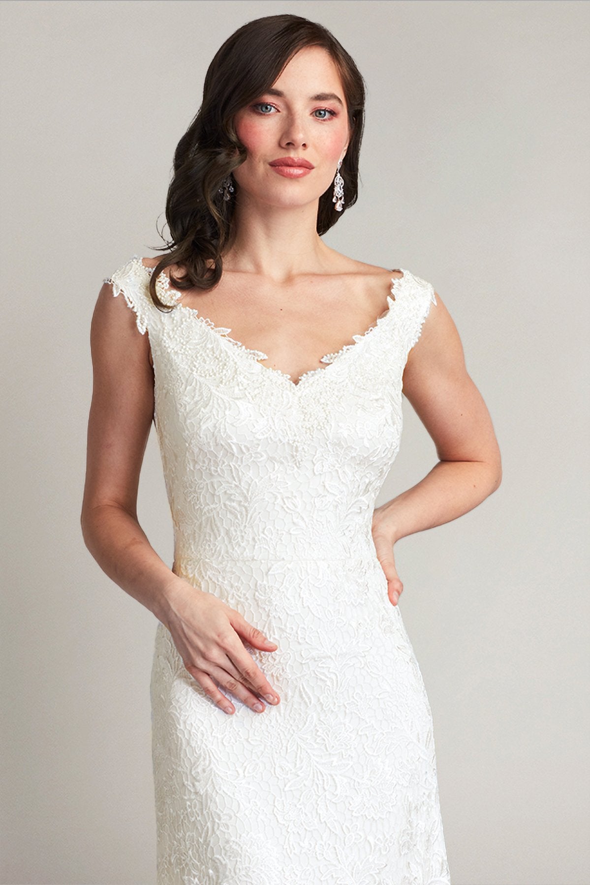 Feron Tulle A-Line Gown