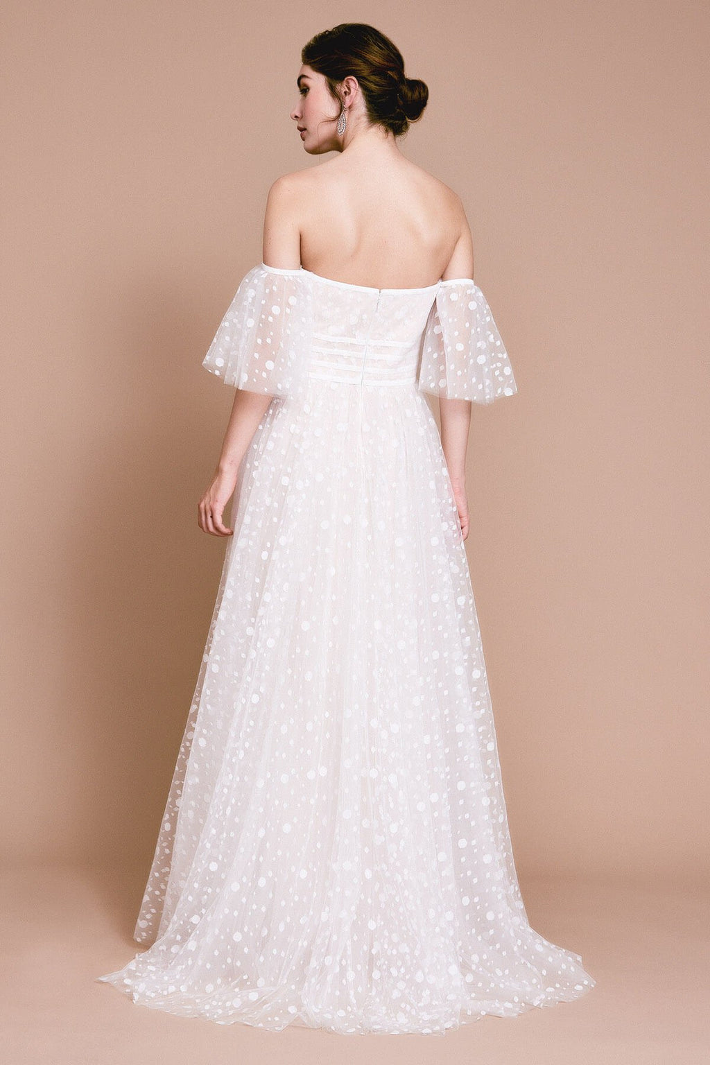 SYRIN RUFFLE CORSET GOWN