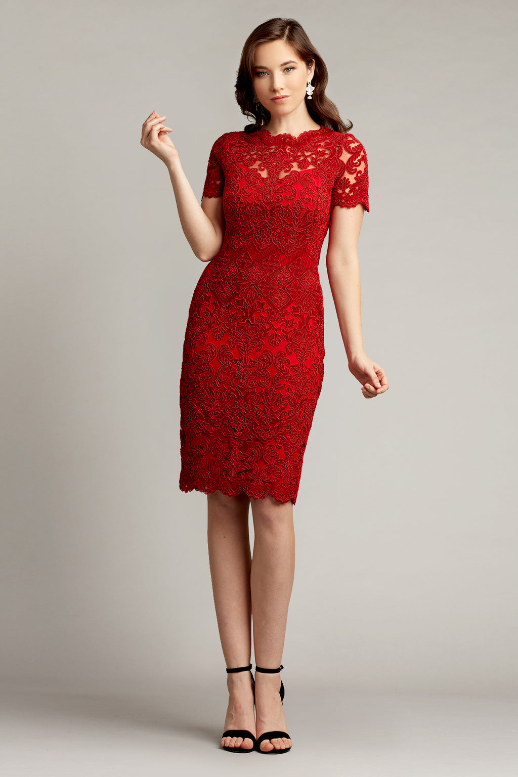 Silas Embroidered Lace Dress