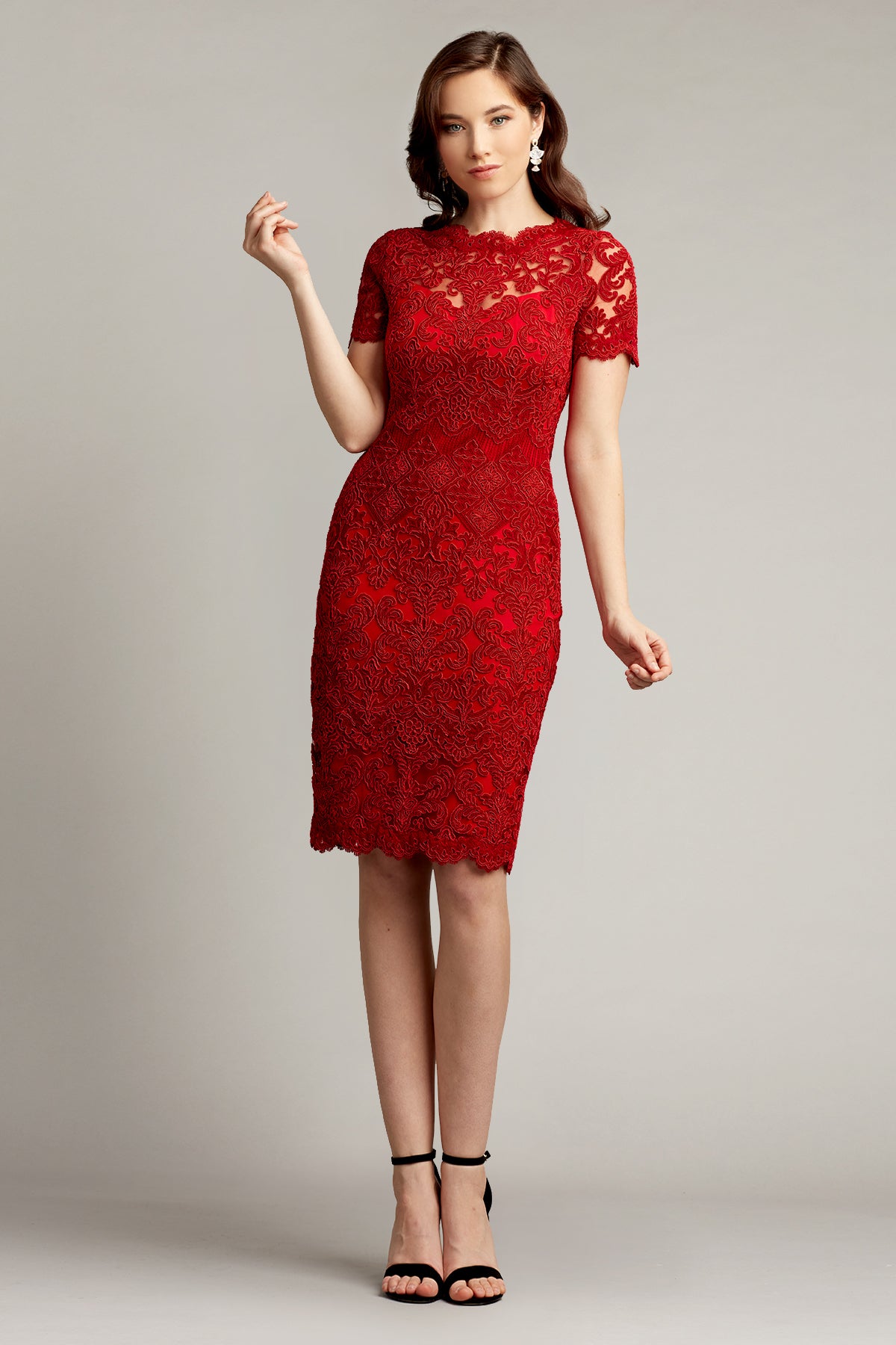Silas Embroidered Lace Dress