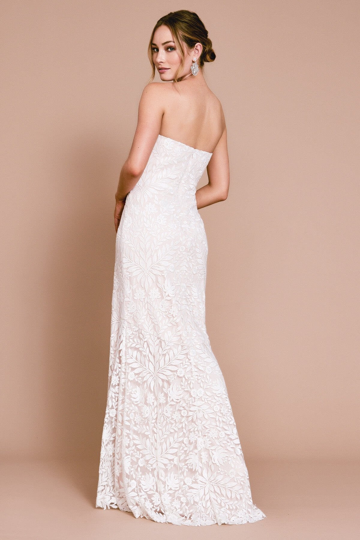 Esdel Strapless Sweetheart Gown