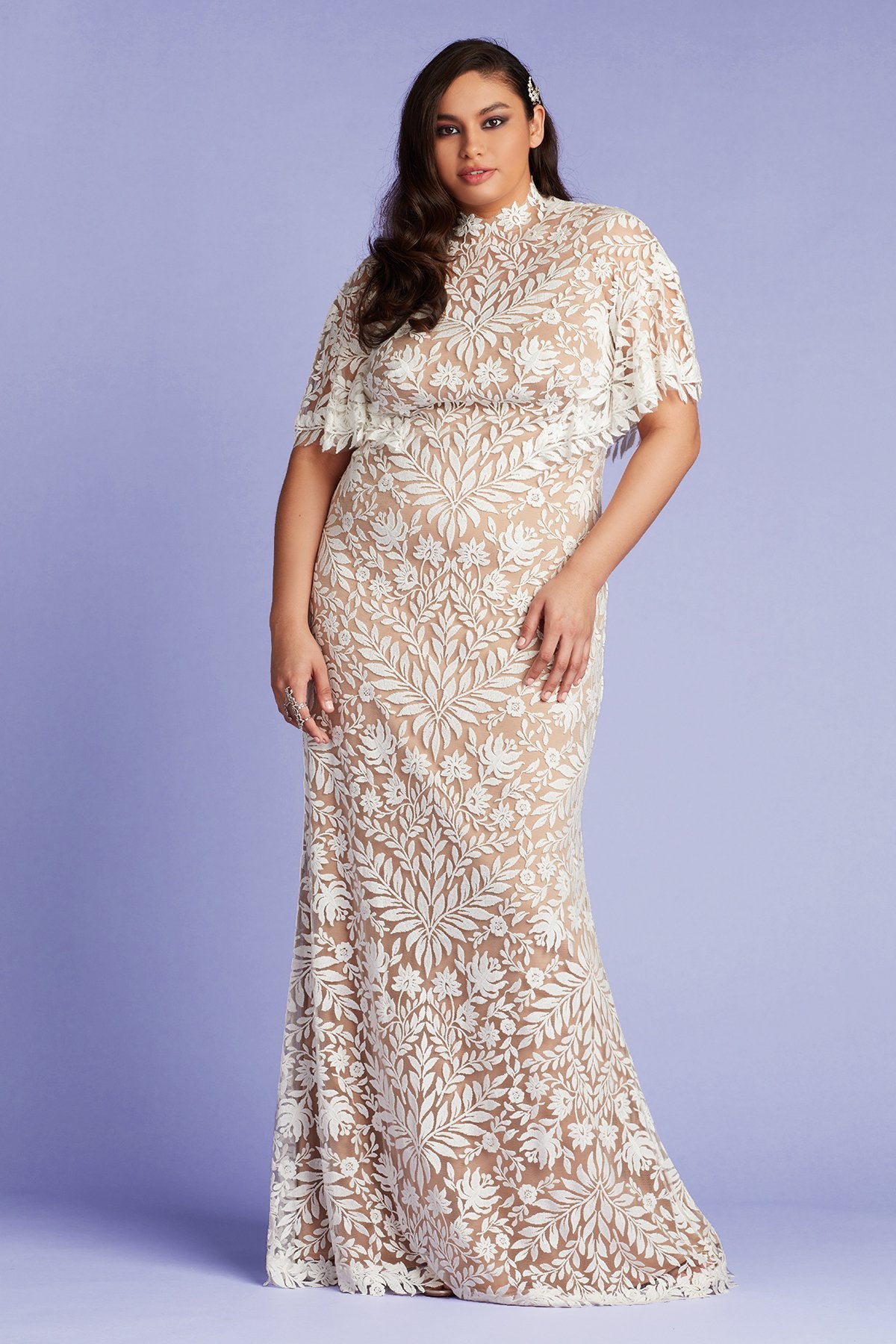 Glinda High Neck Gown - PLUS SIZE