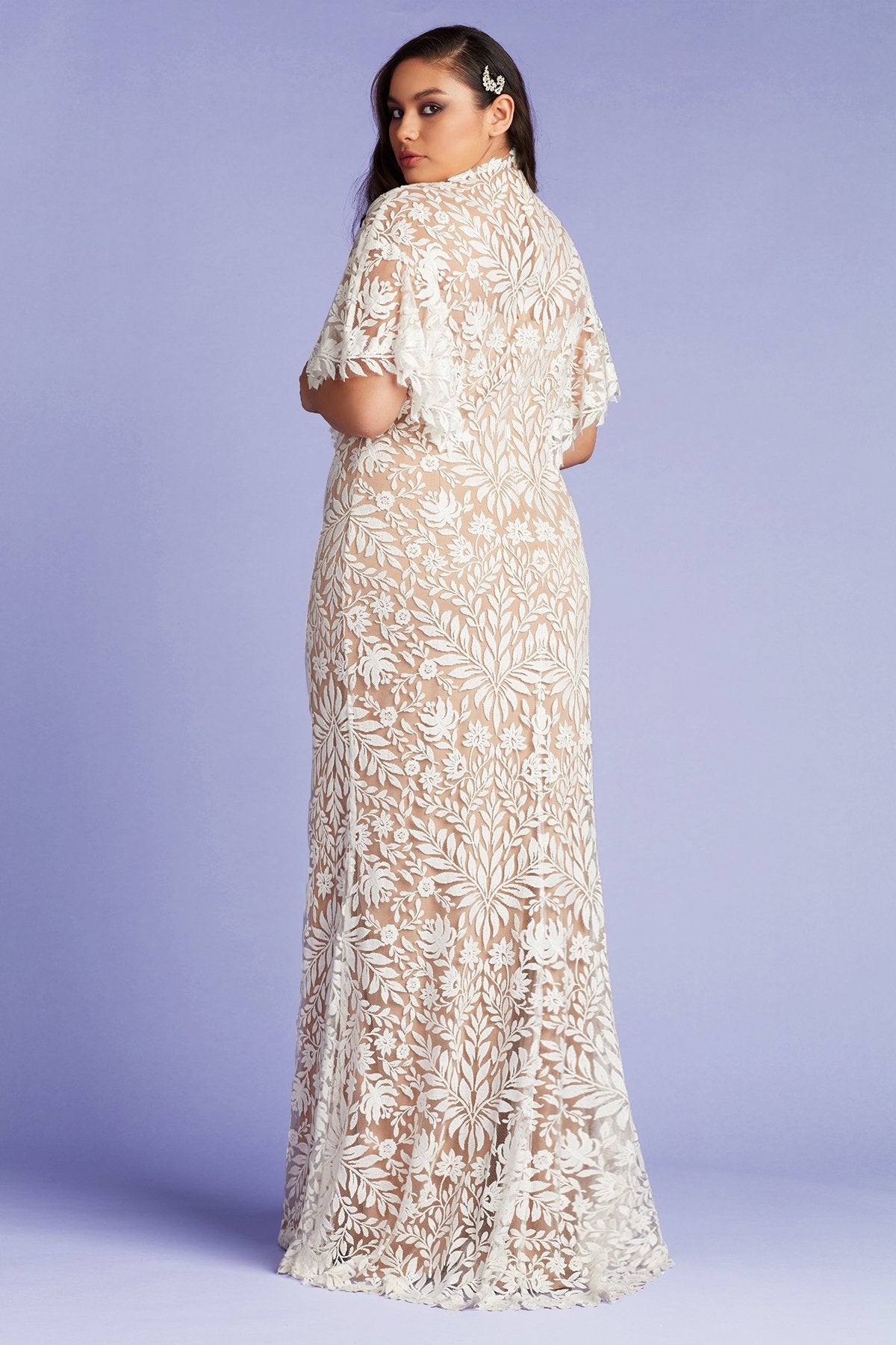 Glinda High Neck Gown - PLUS SIZE