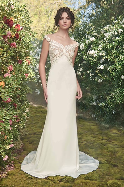 RYLAN OFF--THE-SHOULDER GOWN
