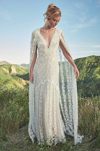 MERIDA FLOOR LENGTH CAPE