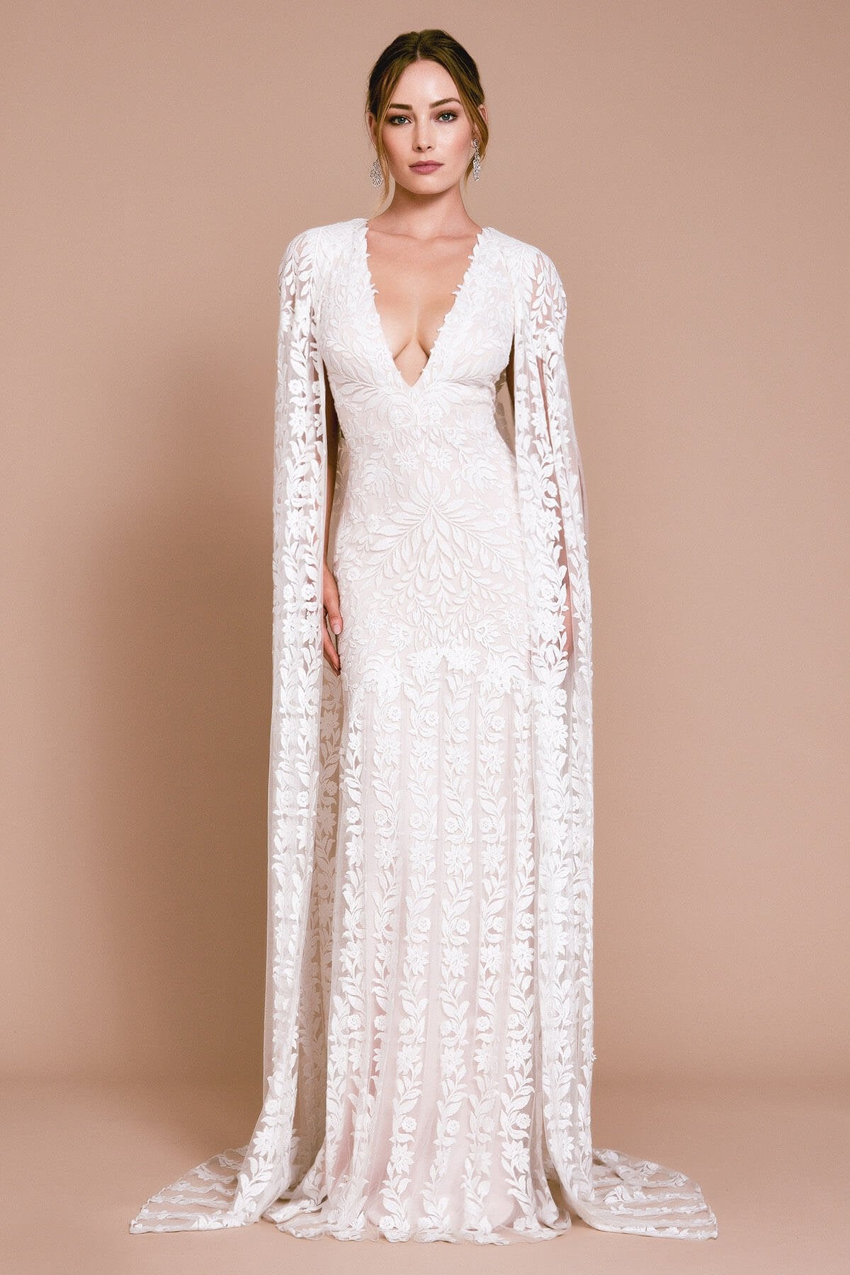 MERIDA FLOOR LENGTH CAPE
