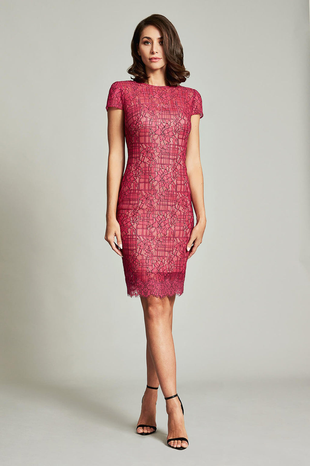 SKEETE LACE SHEATH DRESS