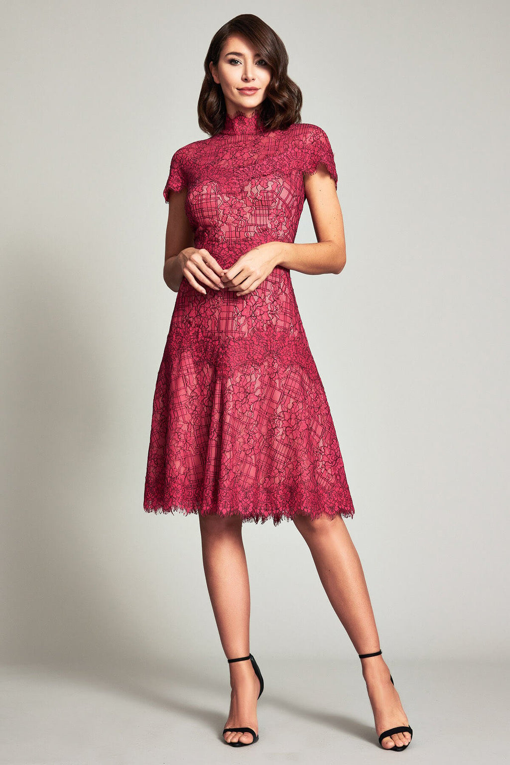 Weiss Mock Neck Dress