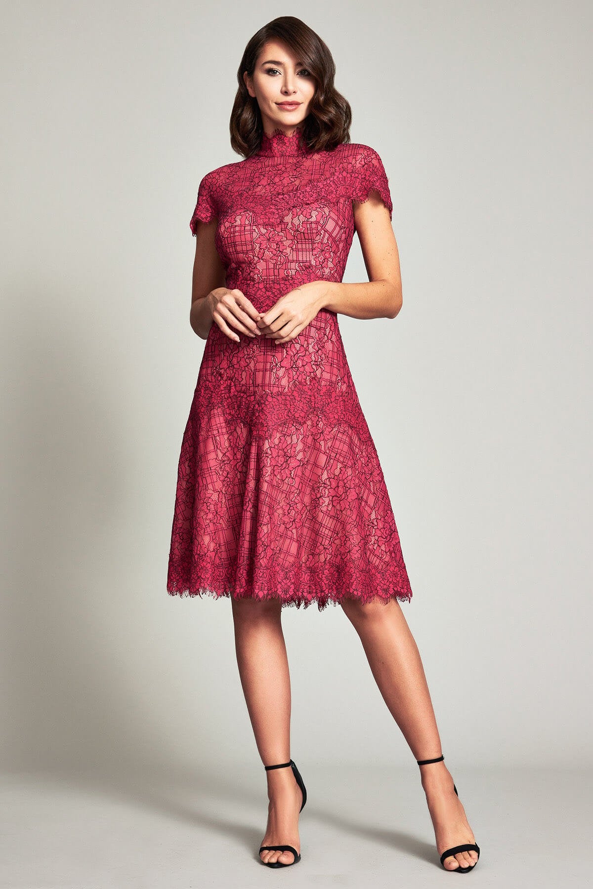 Weiss Mock Neck Dress