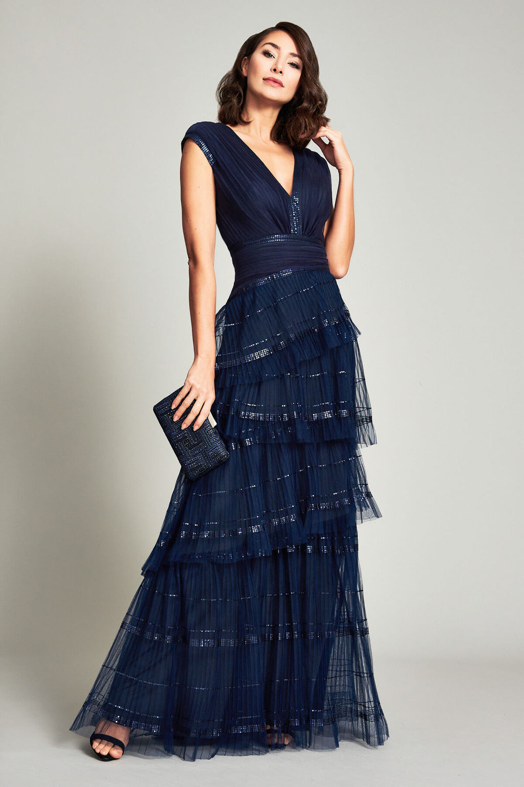 Korey Sleevless Tulle Gown