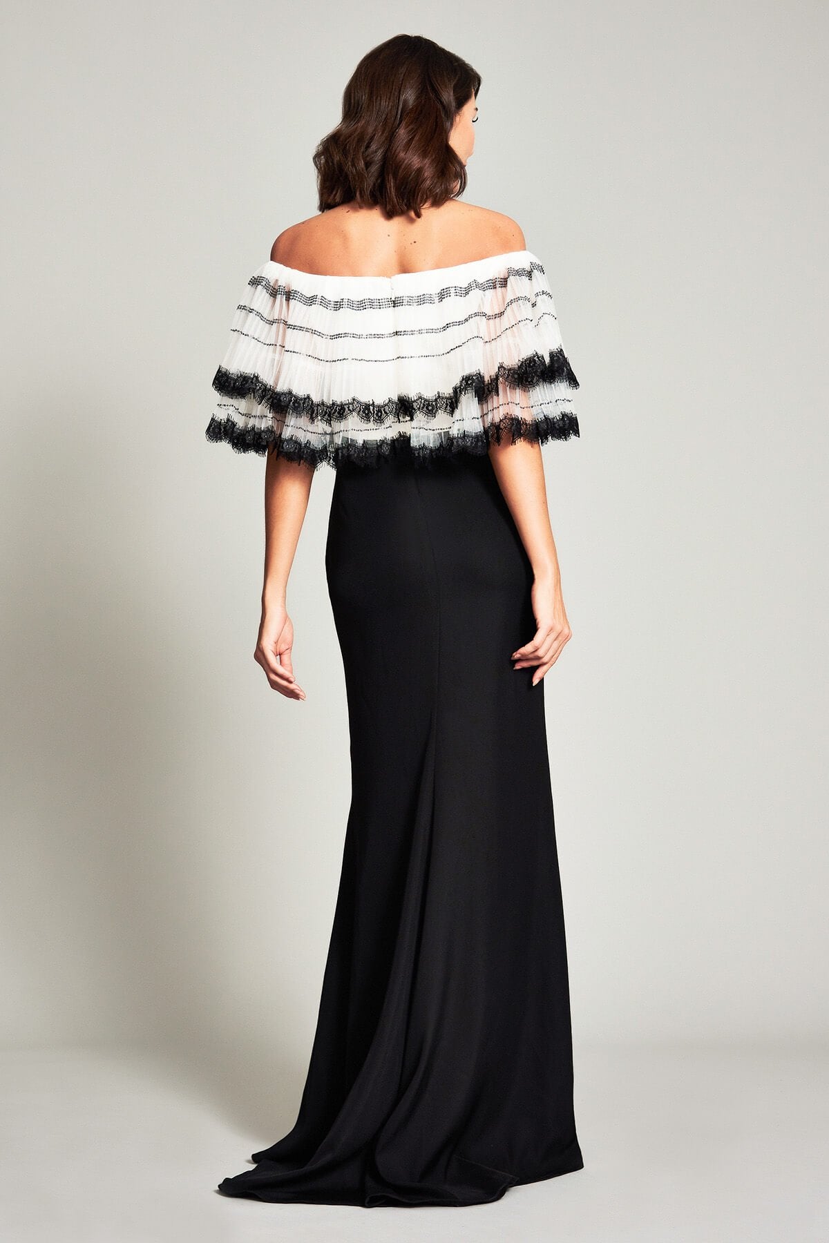 Finnegan Off-Shoulder Tulle Gown