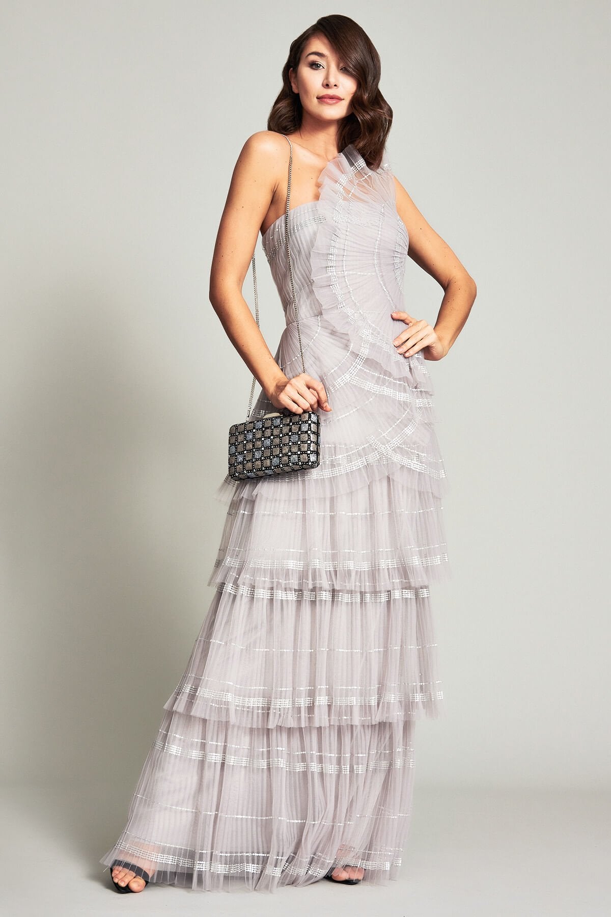 Steph Tulle Fan Gown