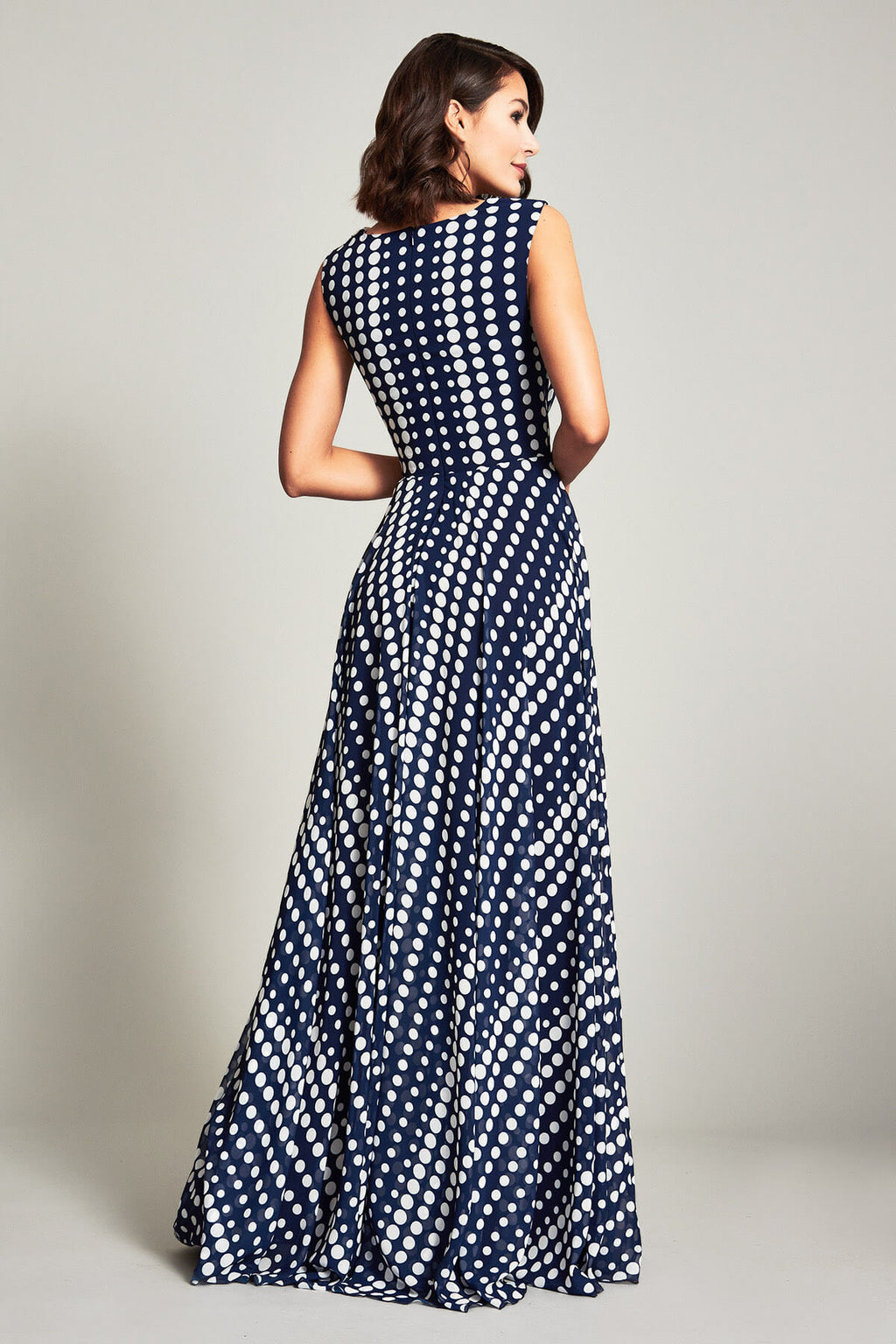 Lucini Crossover Georgette Gown