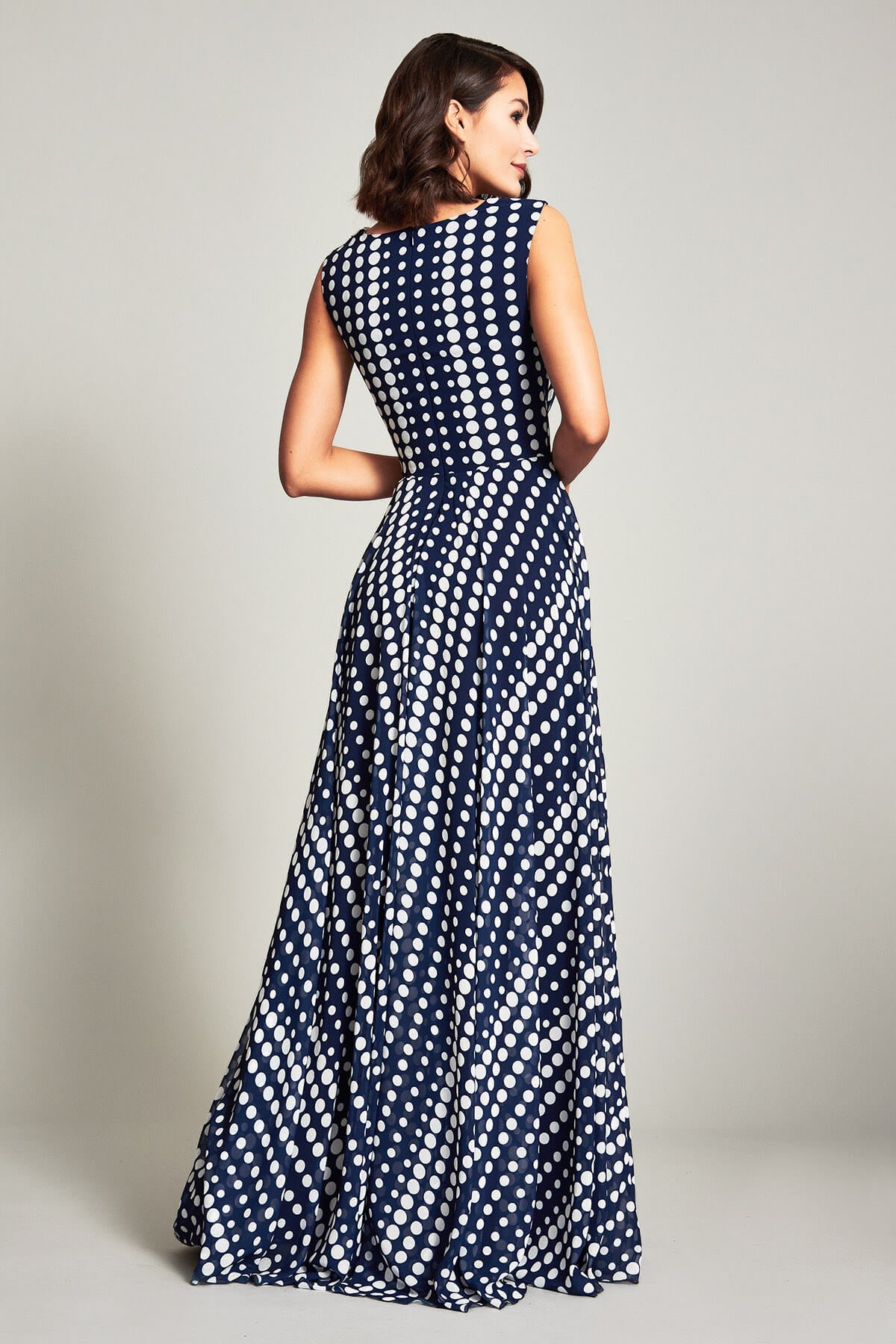 Lucini Crossover Georgette Gown